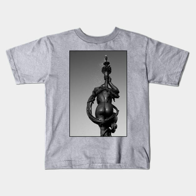 The Ross Fountain Kids T-Shirt by Photo IMAGINED